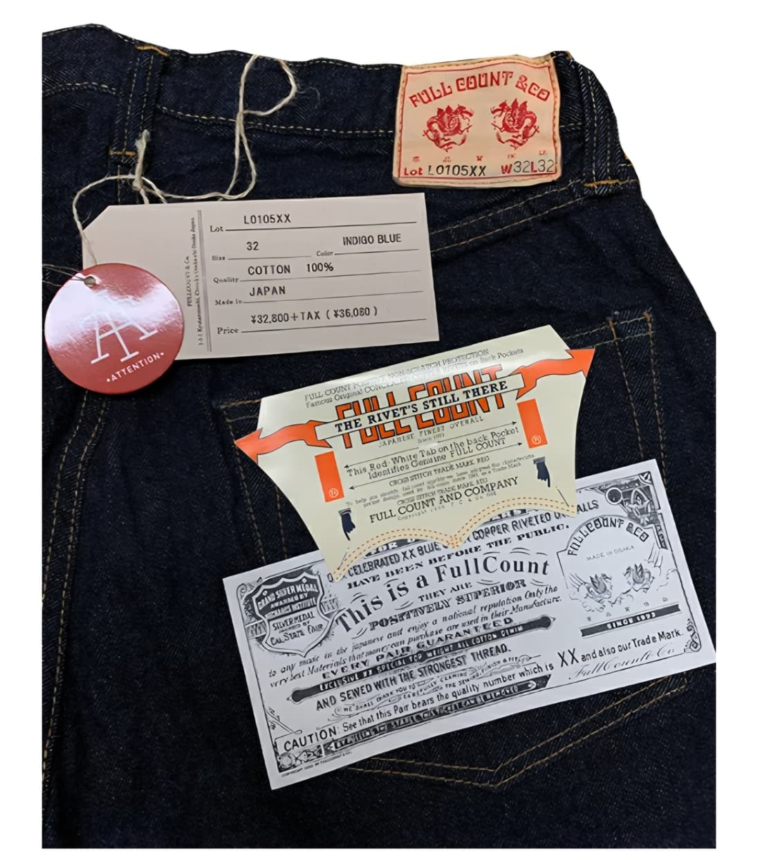 풀카운트 50주년 한정판 데님셋업 상품이미지10