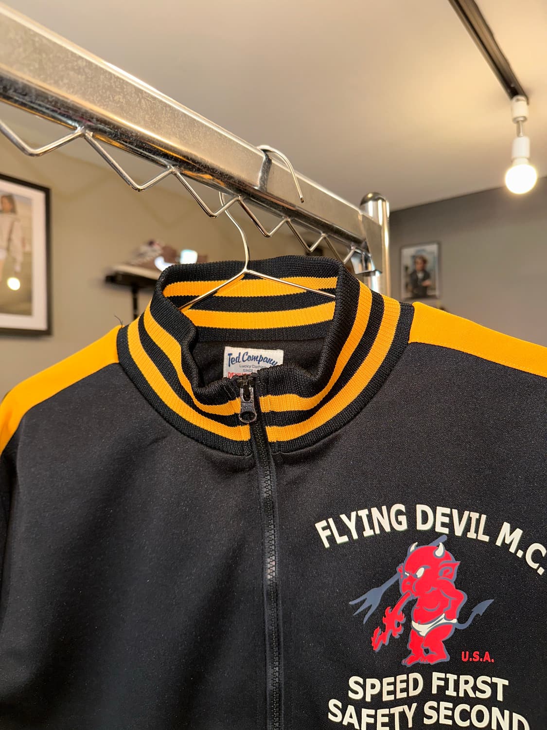 Ted Company flying devil M.C logo jersey 상품이미지6