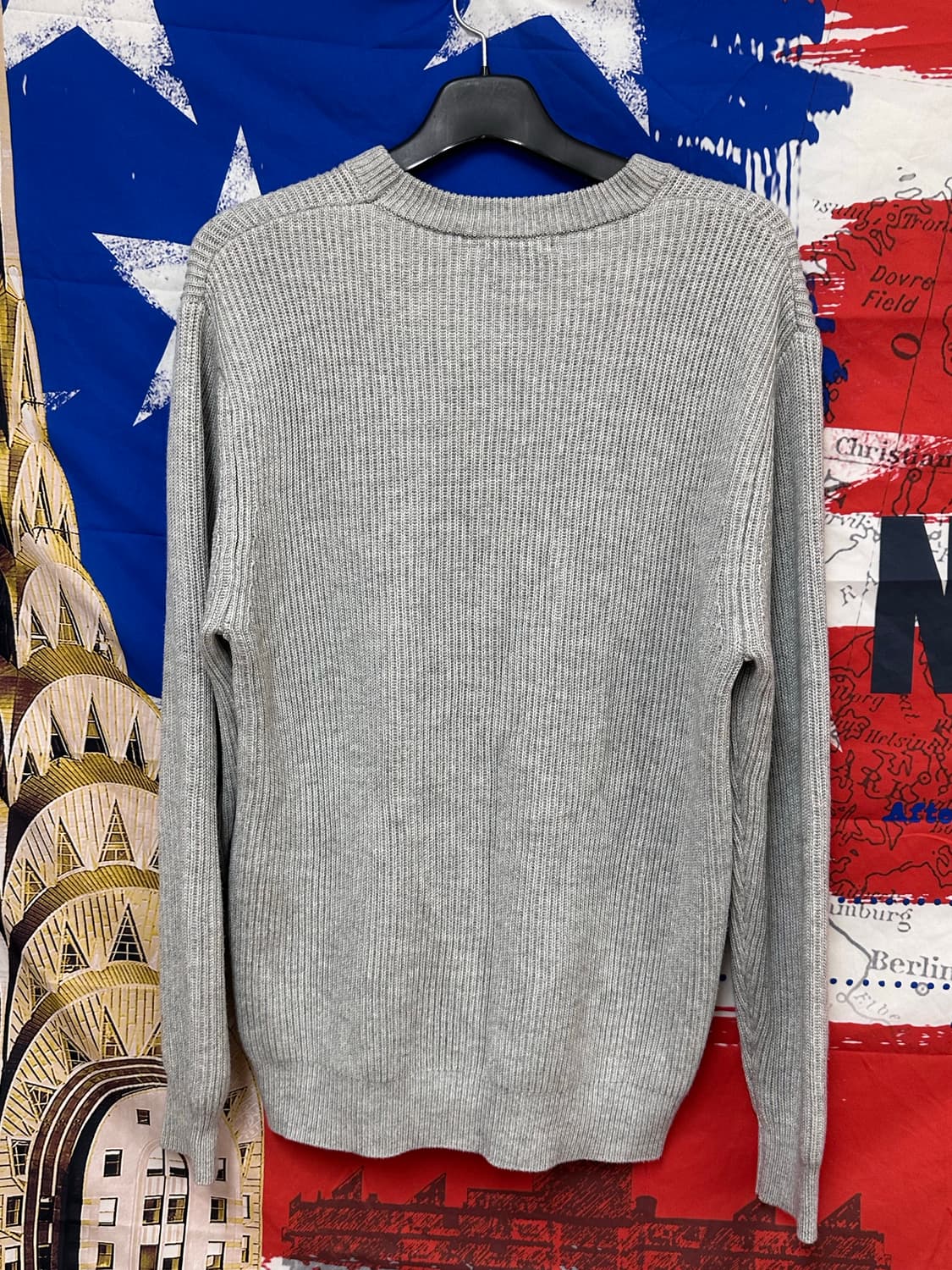 s급 ZARA 자라 오버핏 그레이니트 XL105 상품이미지5