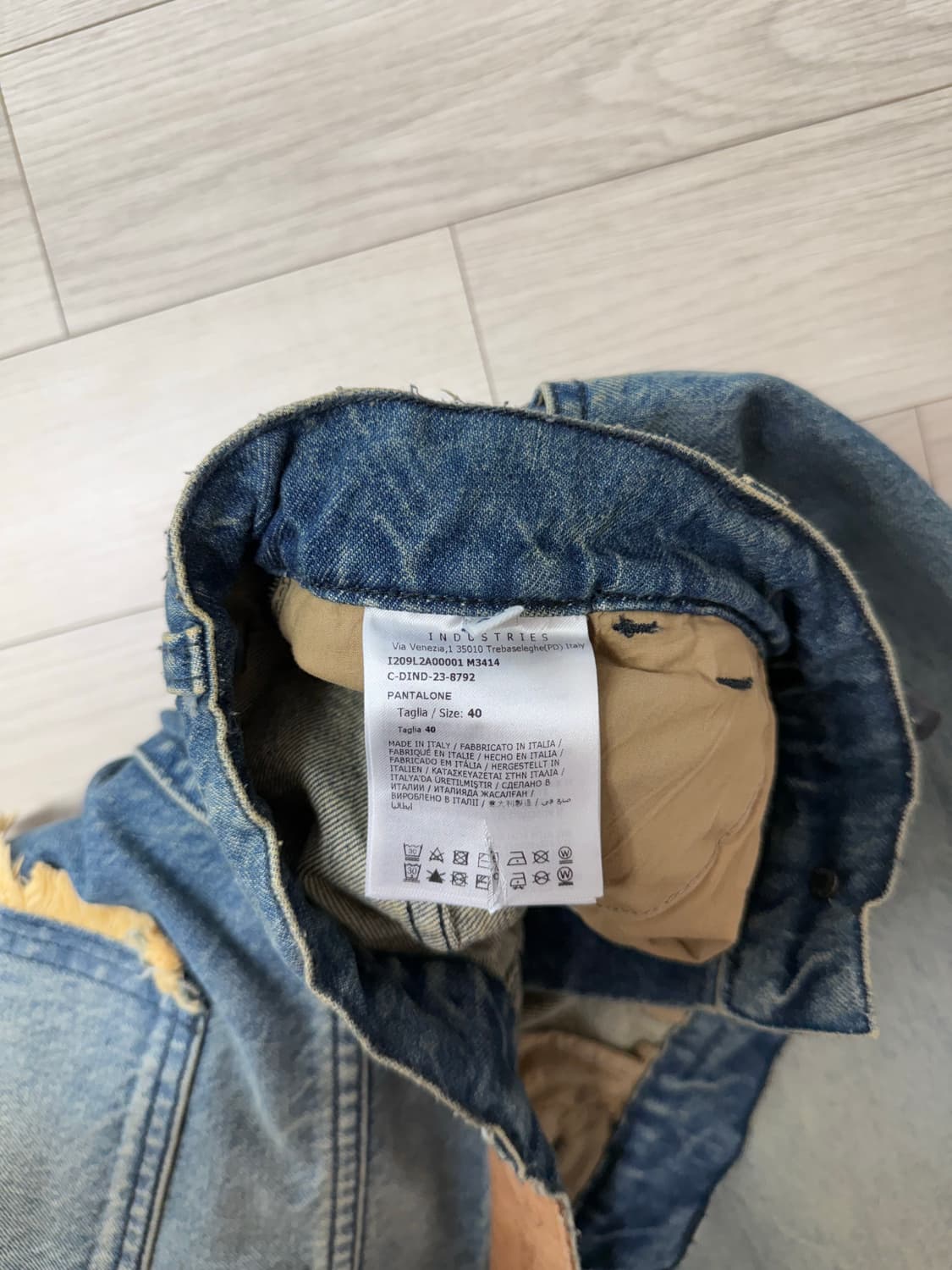 [New] Moncler x Palm Angels Denim pants  상품이미지7