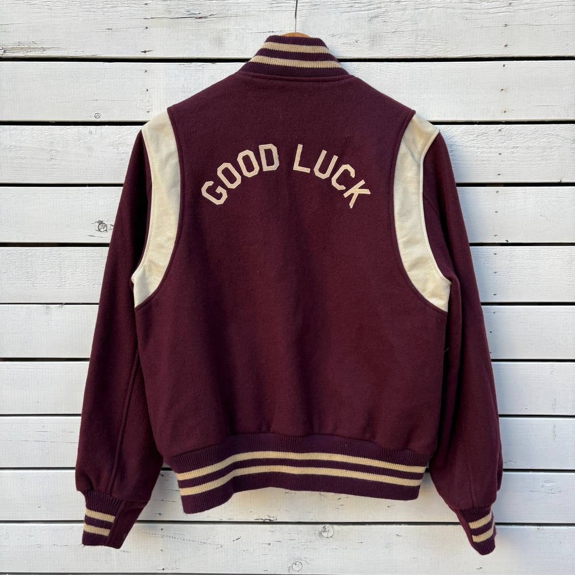 Golden Bear 골든베어x허프 made in usa 바시티 자켓 상품이미지2