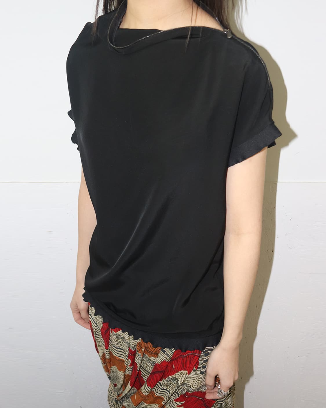 보테가 베네타 Shoulder to Neck 지퍼 디테일 탑 상품이미지3