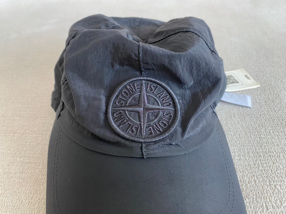 스톤아일랜드 나일론 메탈 볼캡 L사이즈 블랙 상품이미지4