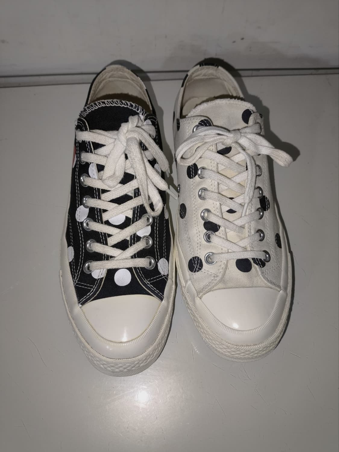 275mm 컨버스 x 꼼데가르송 도트 척테일러 스니커즈 상품이미지3