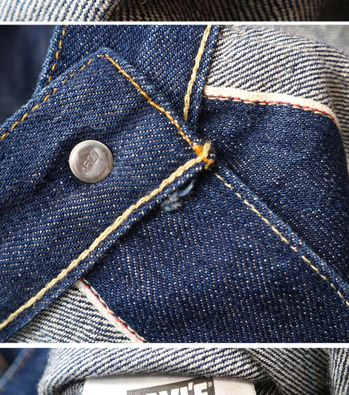 미국메이드 LVC LEVIS 리바이스 506XX 빅E 셀비지 데님 자켓
 상품이미지9