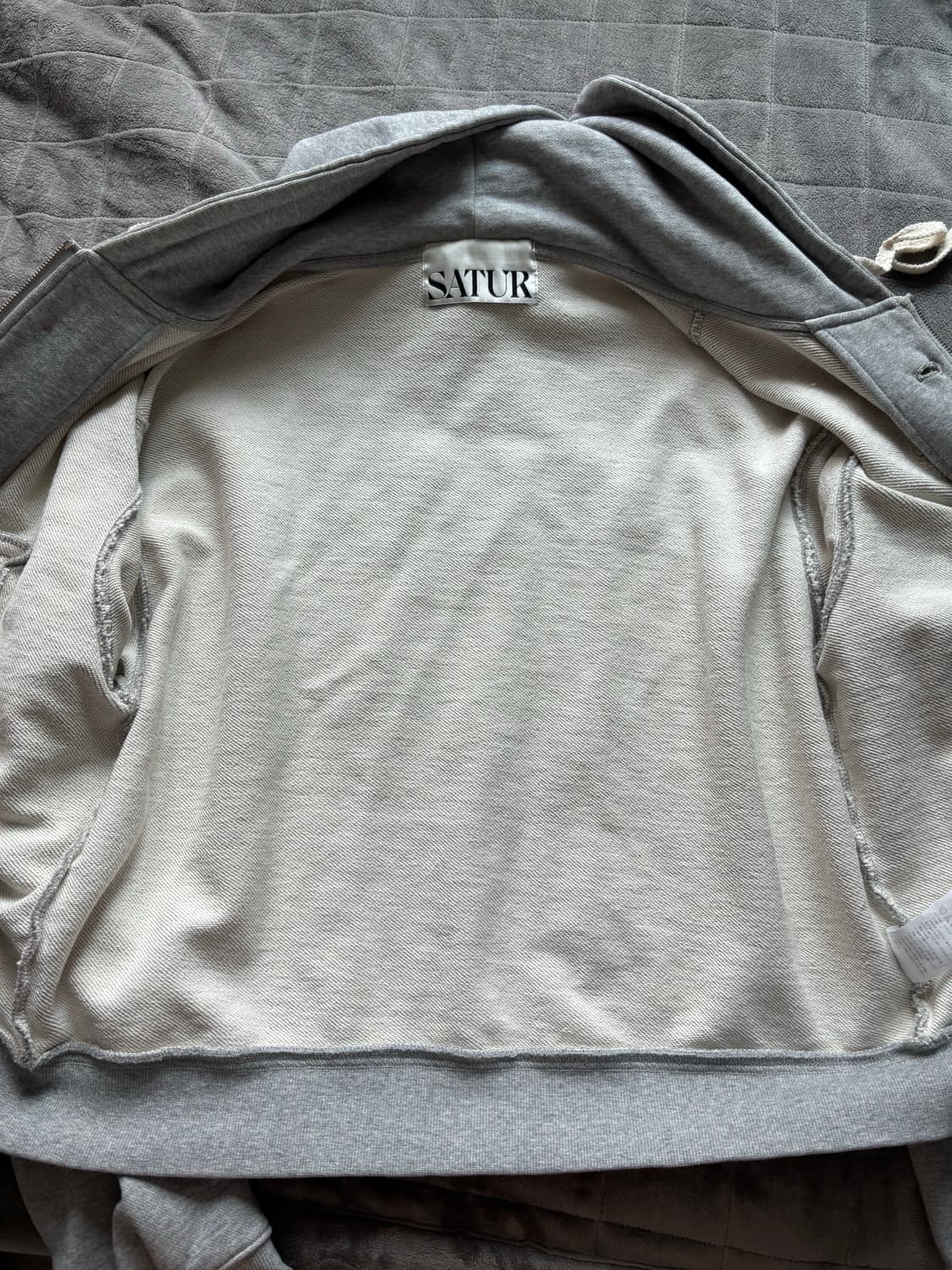 세터 테오 후드집업 그레이 XL 상품이미지4