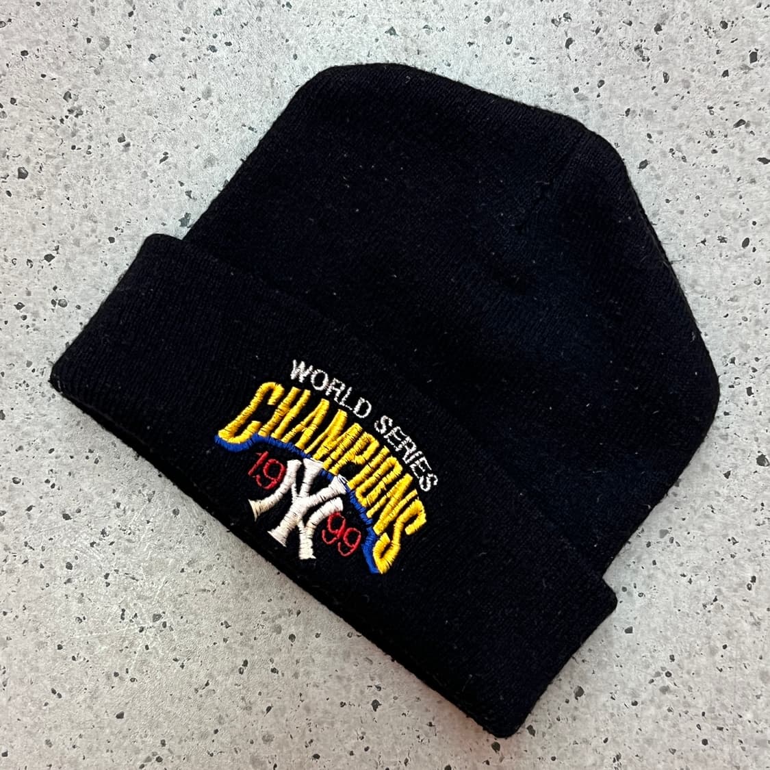 빈티지 90s NEW YORK YANKEES 월드시리즈 비니 상품이미지1