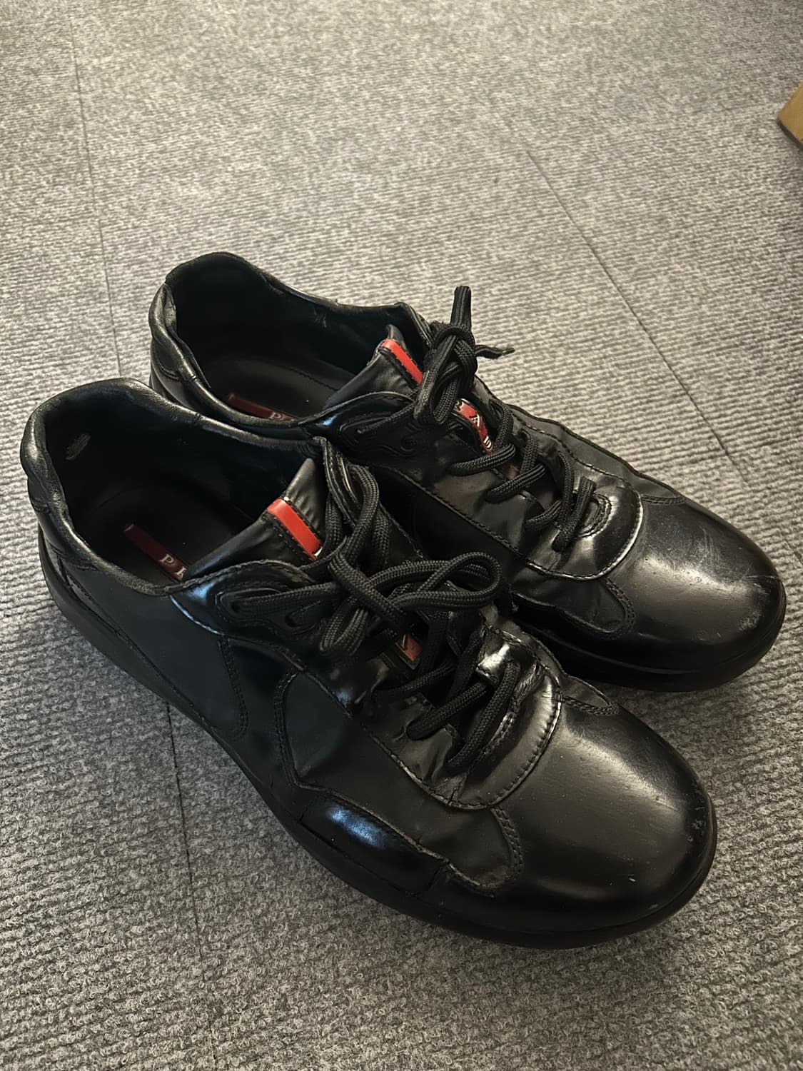 prada 스포츠 아메리카컵 나일론 블랙 8 (270~275) 상품이미지2