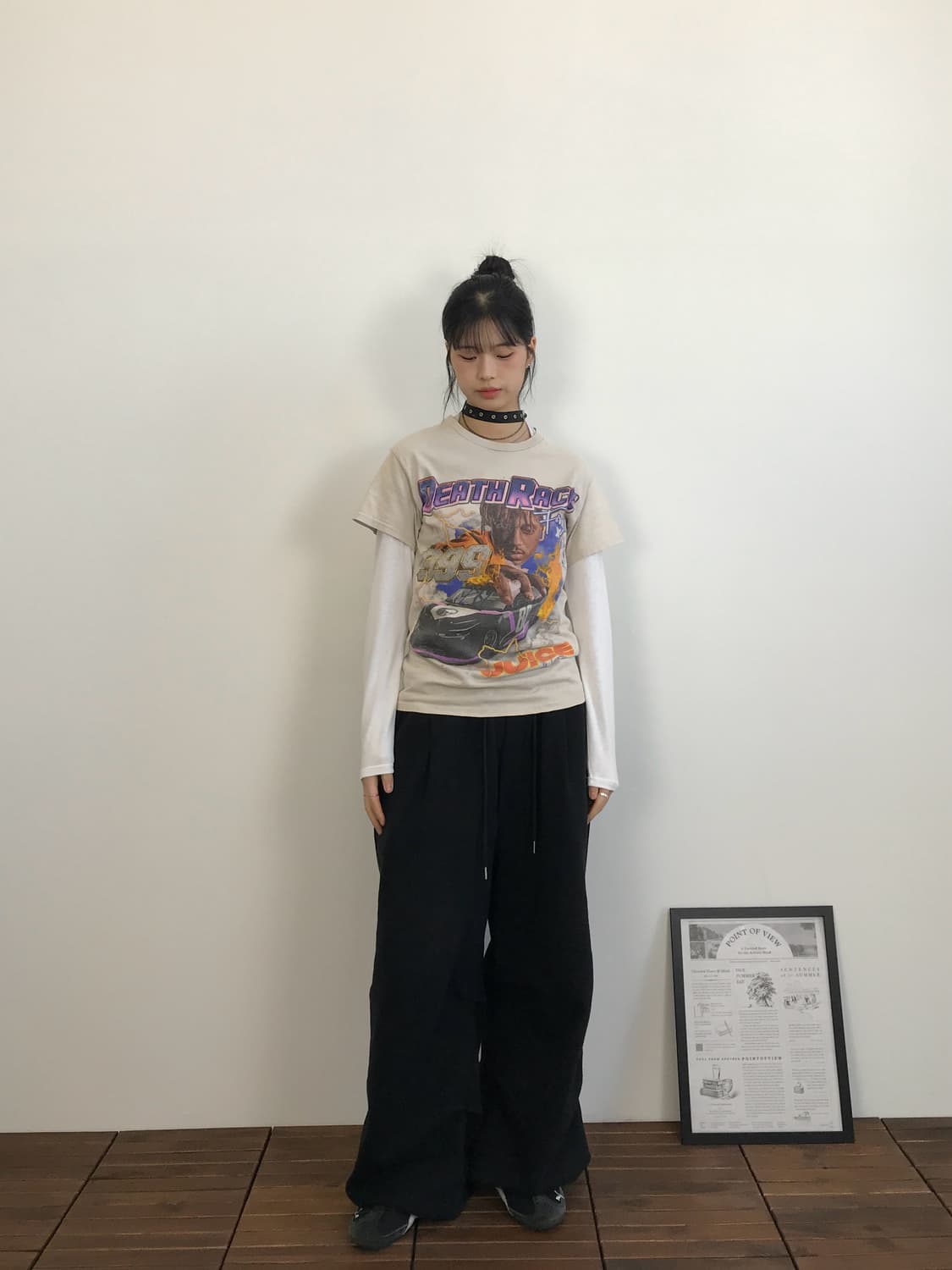 Juice WRLD Death Race Graphic T Shirt 상품이미지1