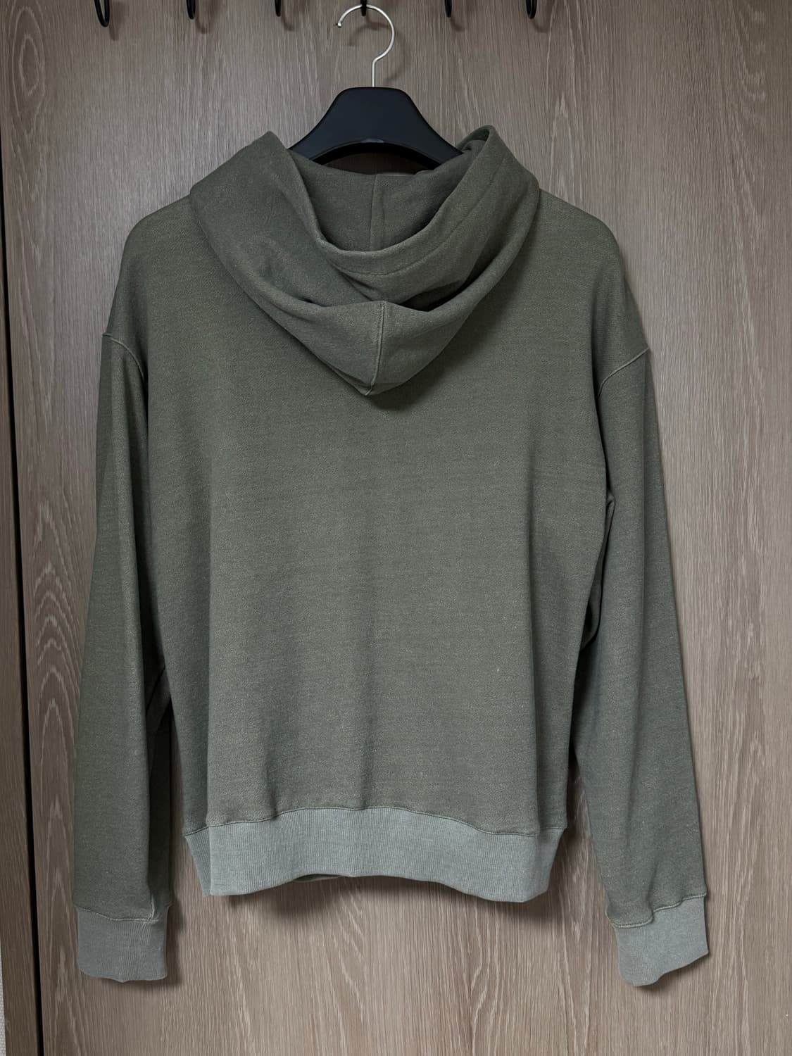 symm 카키 후드집업 (Paneled Zip Hoodie Khaki) 상품이미지2