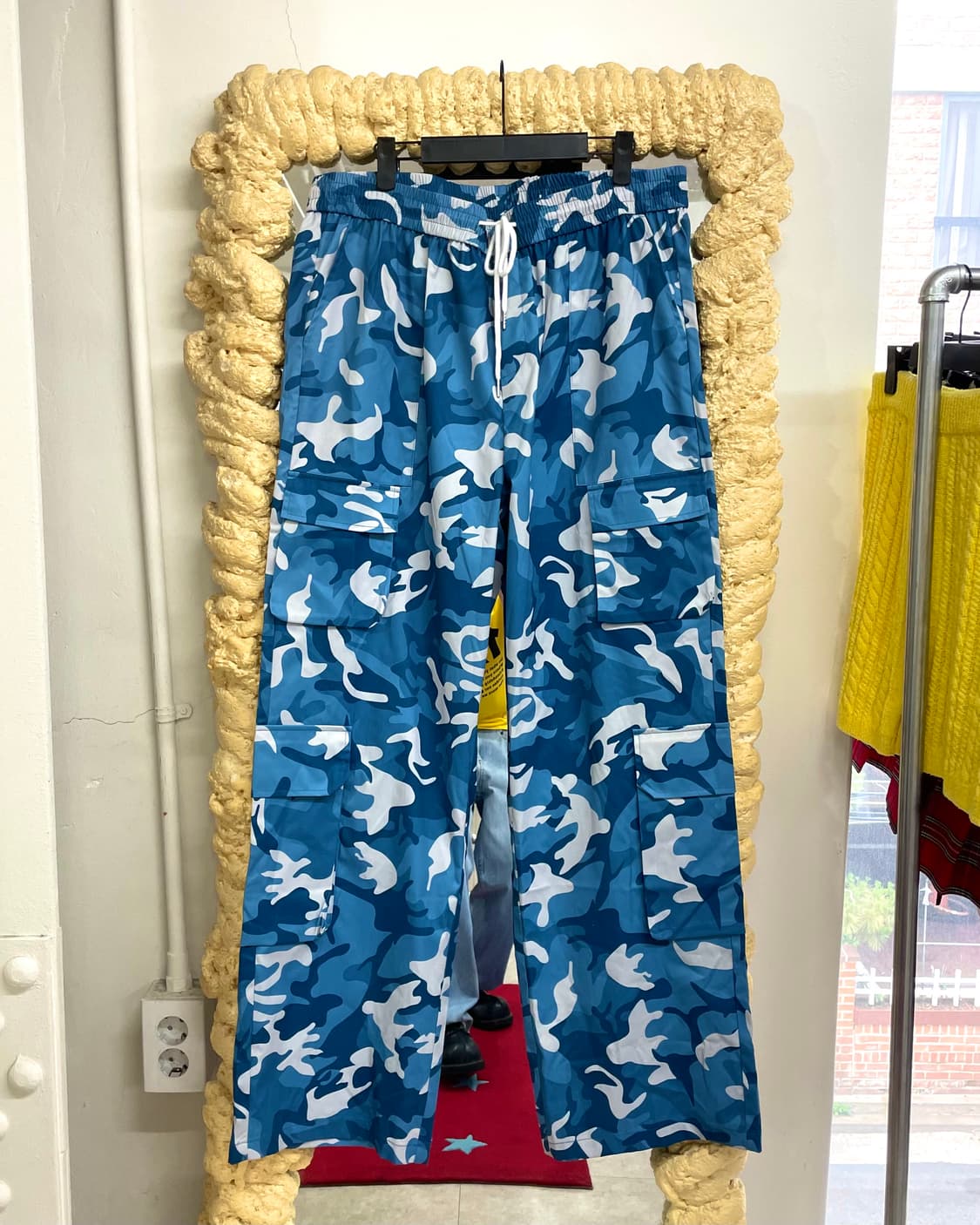 Blue camouflage sweatpants 상품이미지4