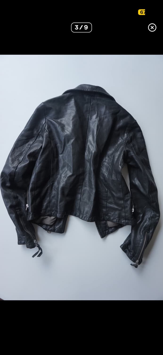 Rose bird 레더자켓 상품이미지3