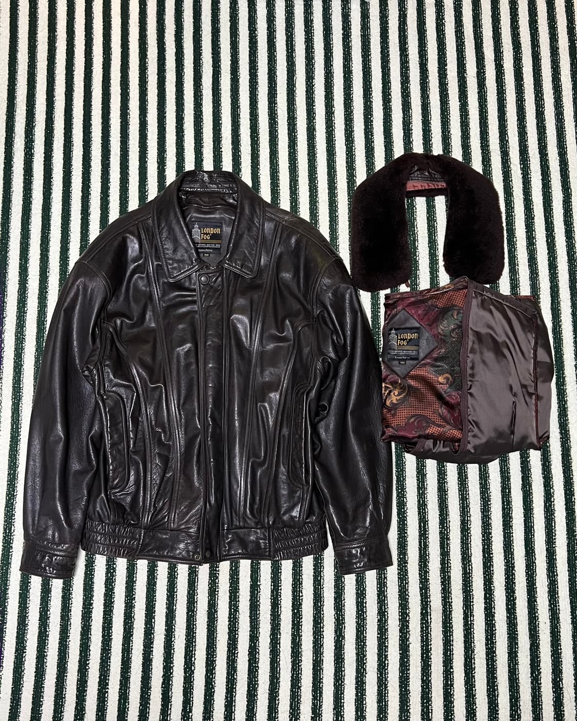 London Fog cowhide jacket 상품이미지1
