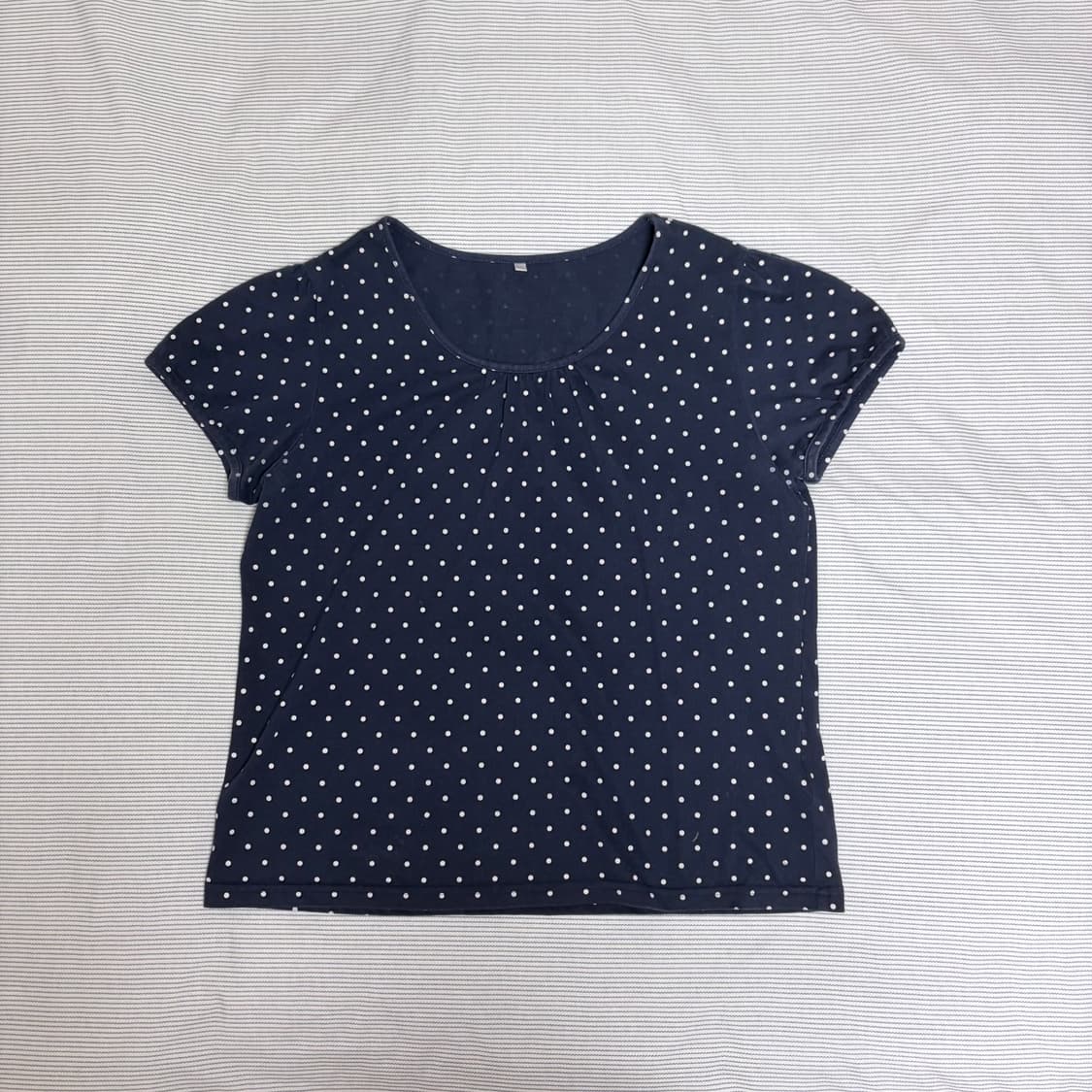 빈티지 겨울 모리걸 도트 코디 세트 상품이미지3