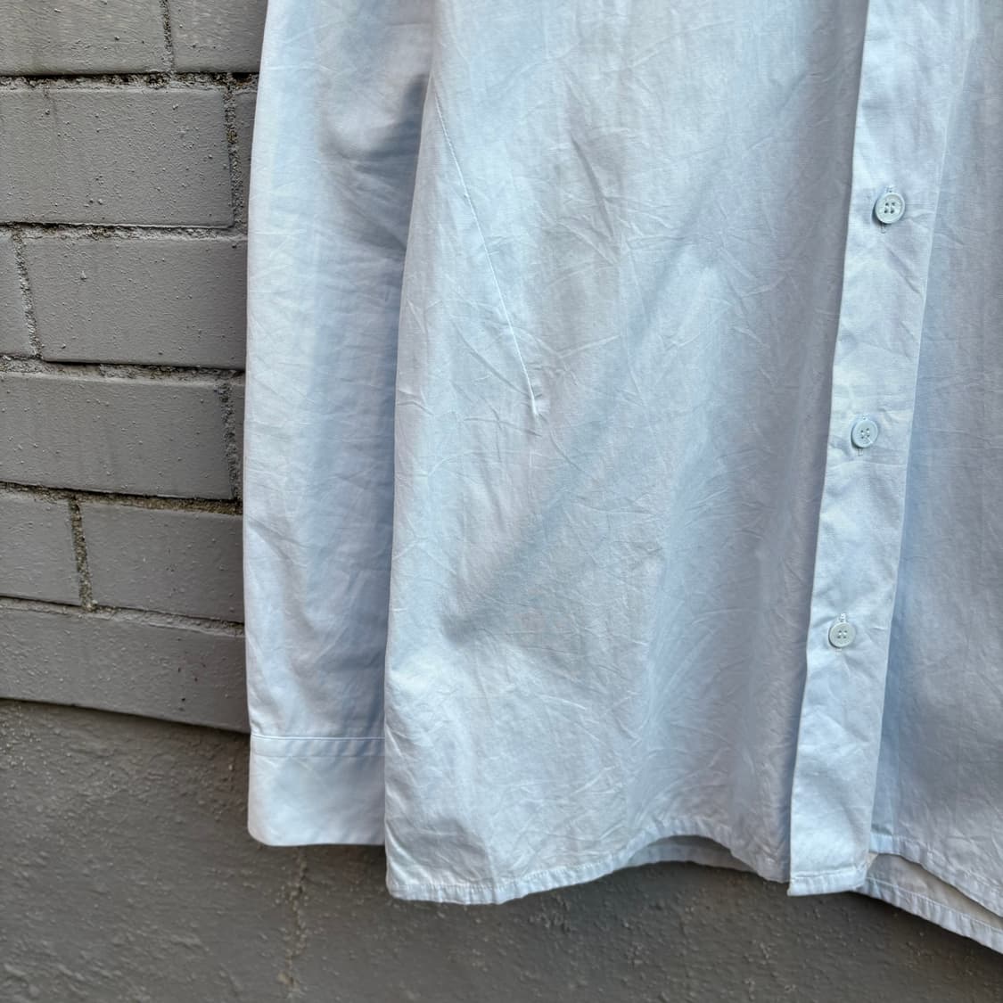 라프시몬스 스몰 R 로고 셔츠 상품이미지7