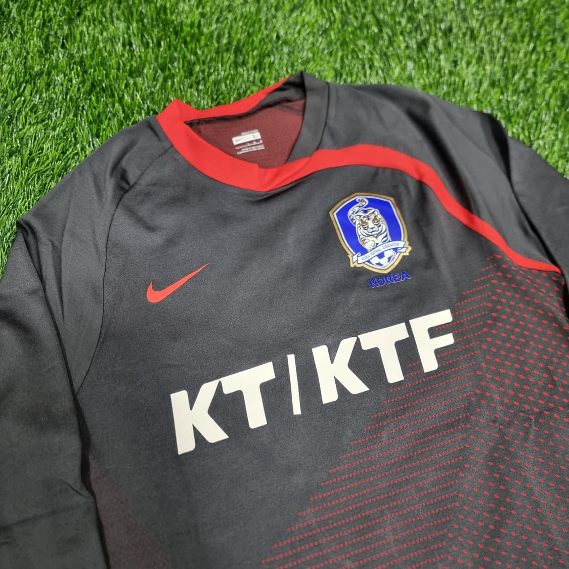 08-10시즌 대한민국 축구 국가대표 나이키 긴팔 트레이닝 상품이미지3