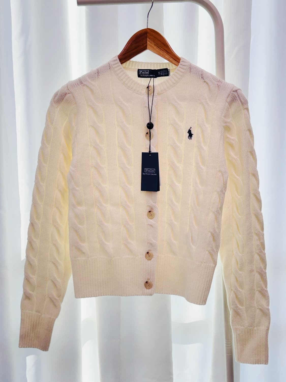 새상품 [폴로 울캐시 가디건] 상품이미지3