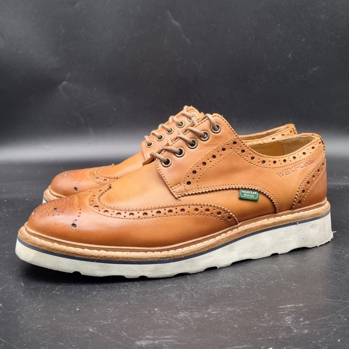 로버스 남성가죽더비슈즈 실사이즈270 상품이미지1