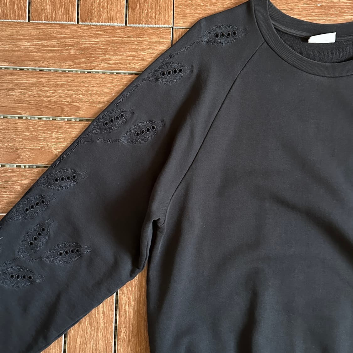 Dries van noten eyelet sleeves sweats 상품이미지4