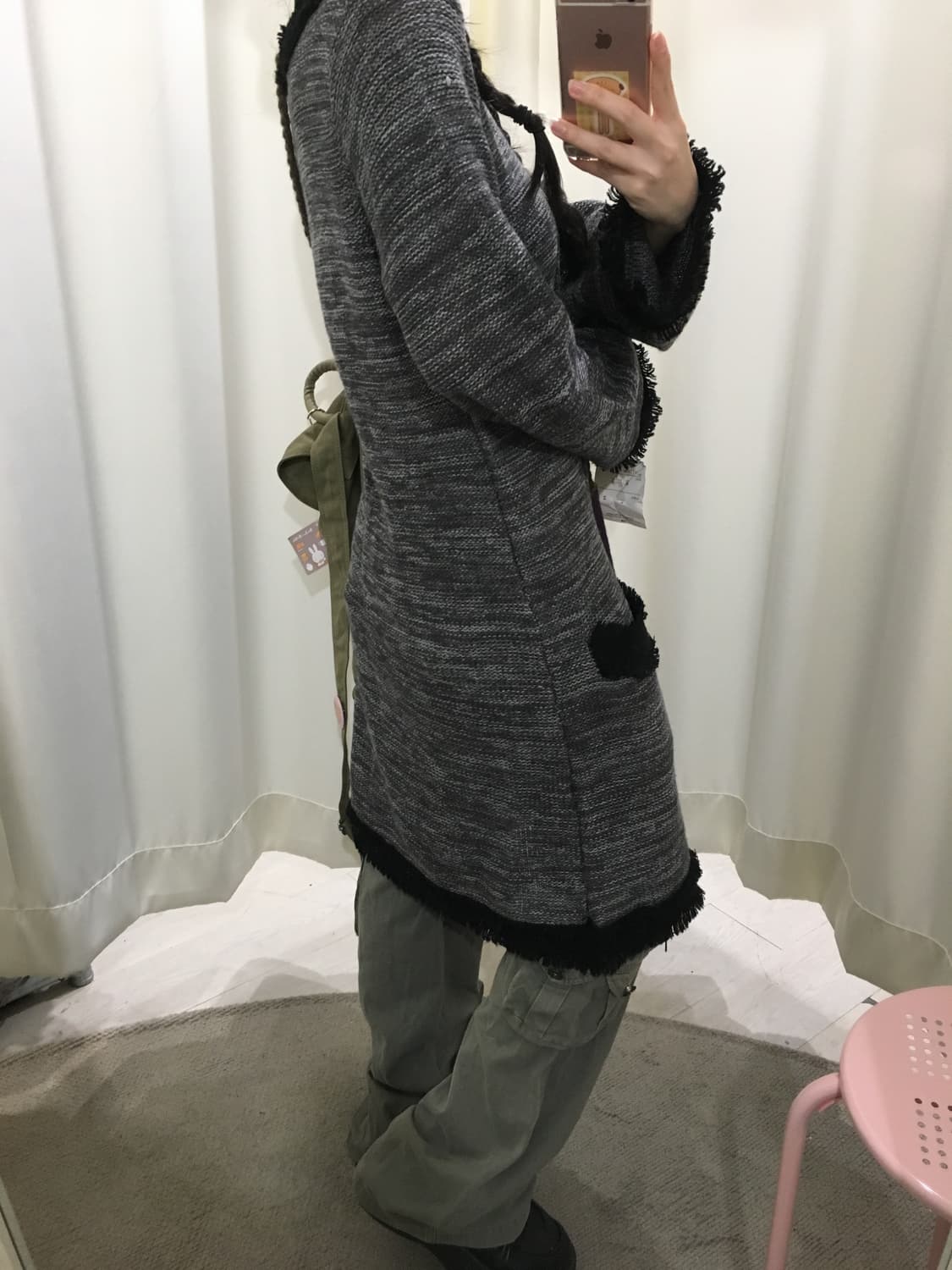 tassel knit long dress 상품이미지6