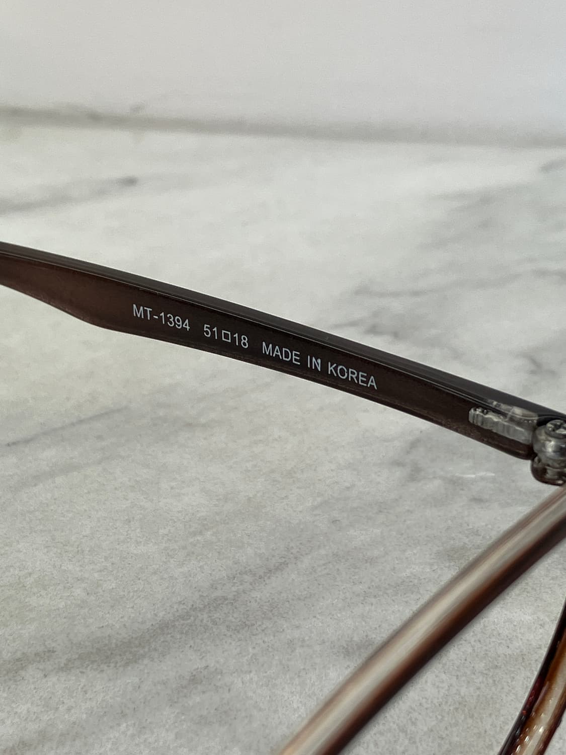 오앤씨 ONC 브라운 웰링턴 뿔테 안경 상품이미지7