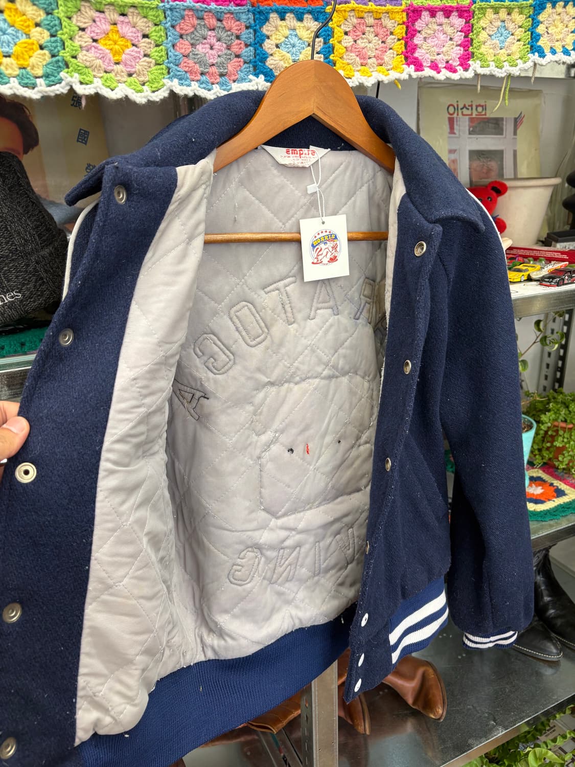 1970's empire 바시티 자켓 상품이미지4