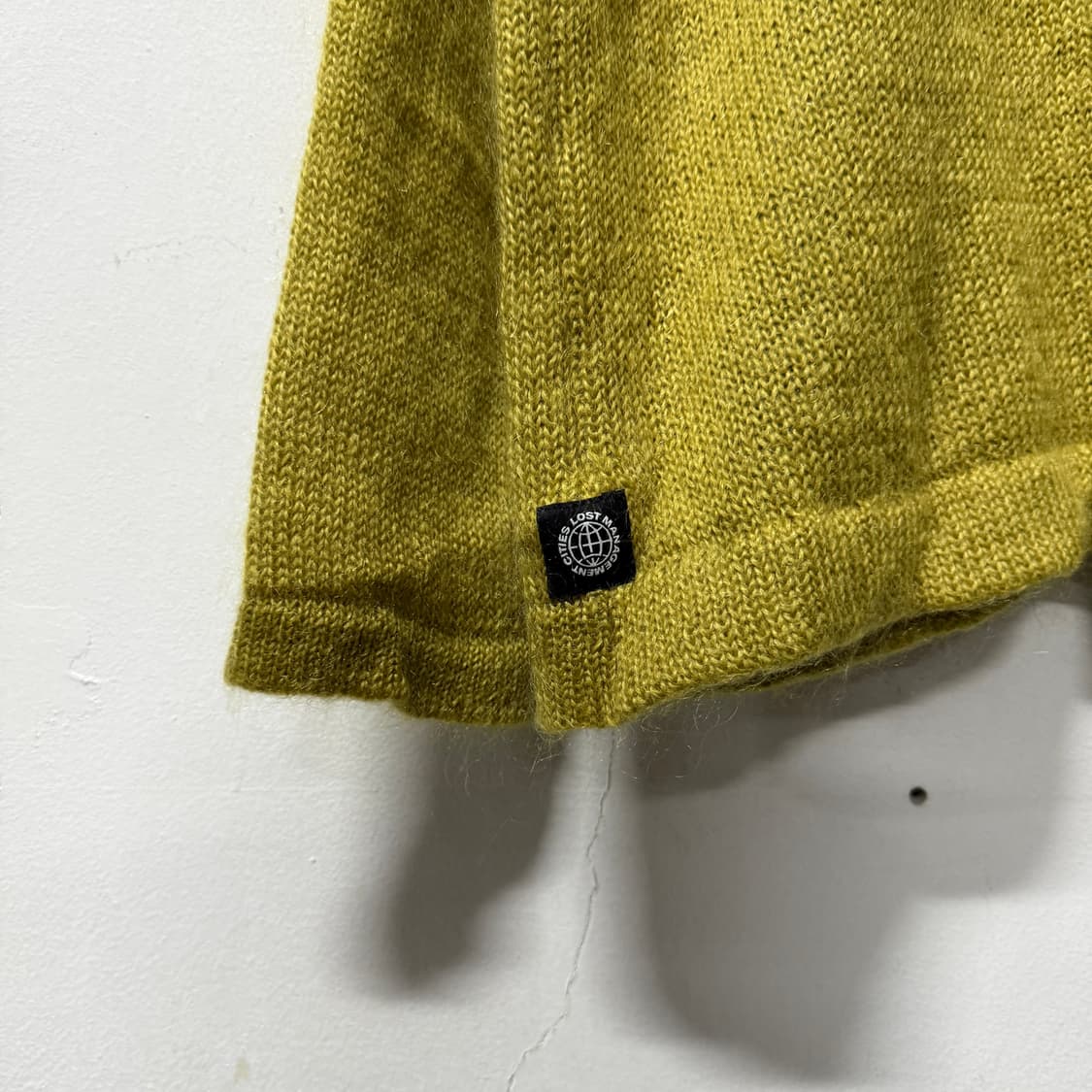 LMC 엘엠씨 울 혼방 배색 니트 가디건 상품이미지6