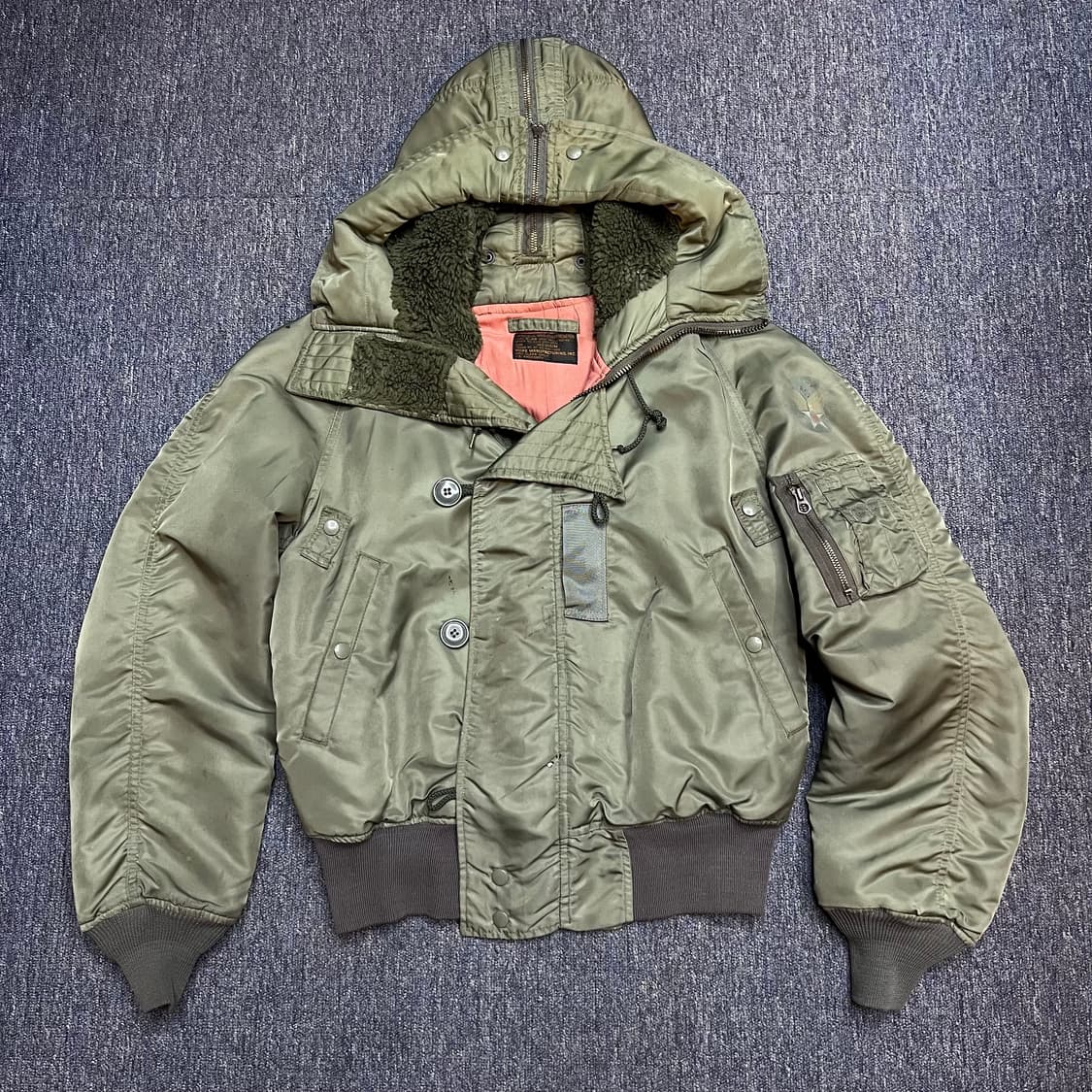 핀터깔 N-2B 플라이트 후드 점퍼 상품이미지1