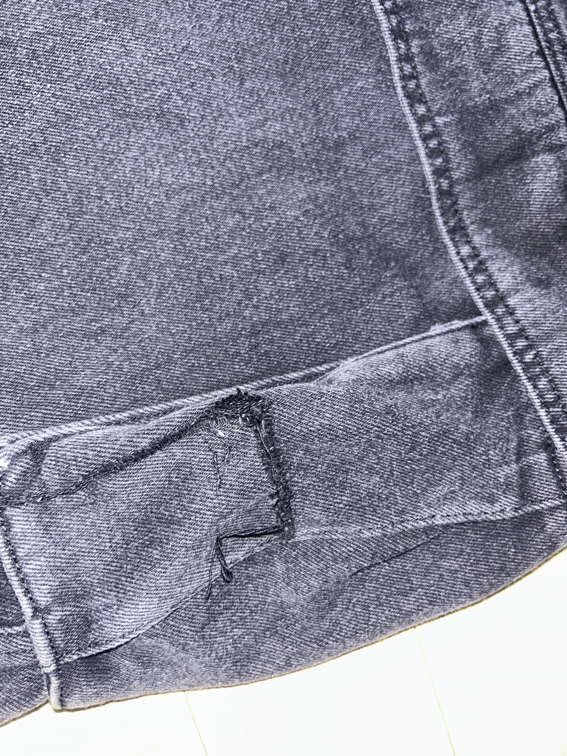 Blr x Pog service 디바이디드 커브드라인 팬츠 상품이미지4