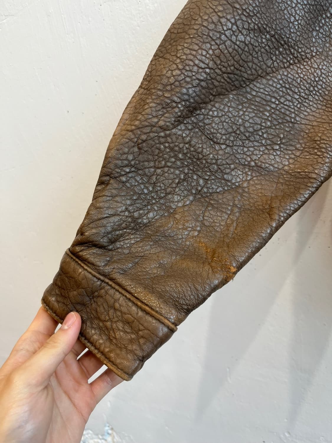 90s DEUX2C 양가죽 봄버자켓  상품이미지7