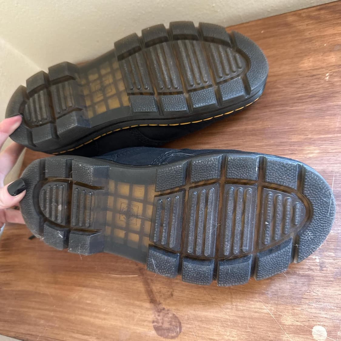 닥터마틴 리더 와이오밍 레더 유틸리티 슈즈 블랙 250 상품이미지4