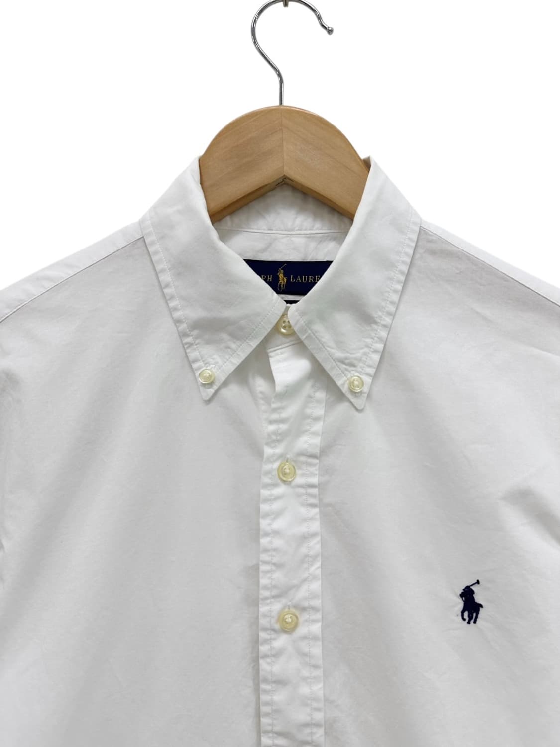 폴로 클래식핏 옥스포드 셔츠 화이트 (S) 상품이미지2