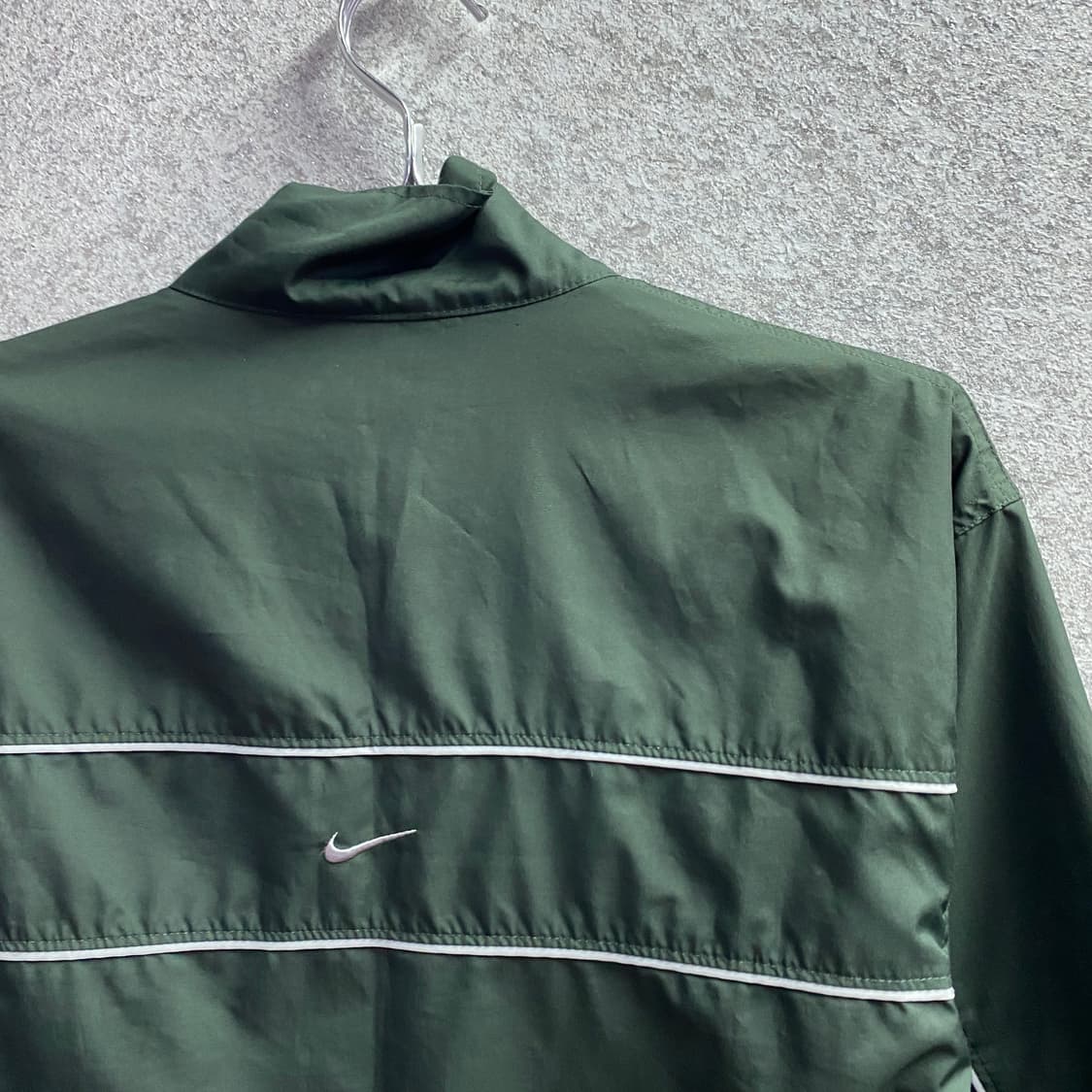 나이키 올드스쿨 스우시 딥그린 바람막이 자켓 B4571 상품이미지7