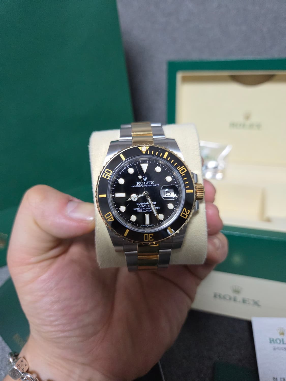 롤렉스 서브마리너흑콤 풀세트 상품이미지3