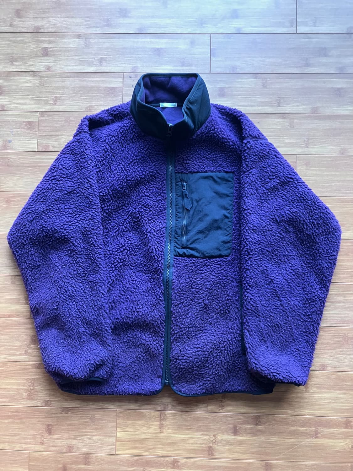 퍼플 후리스 상품이미지2