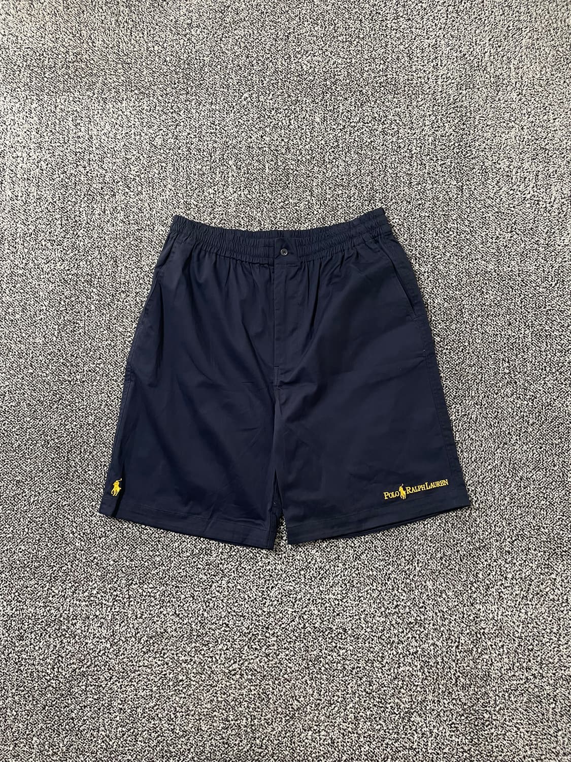 빈티지9. 폴로랄프로렌 x 빔즈 트레이닝 팬츠 반바지 하프팬츠 네이비 상품이미지1