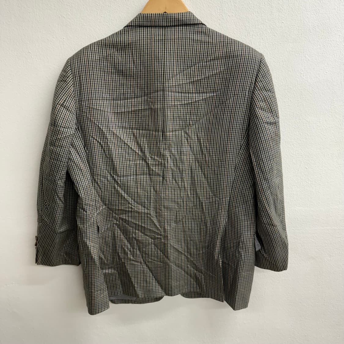 Vintage Burberrys 버버리 글렌체크 블레이저 m 상품이미지3