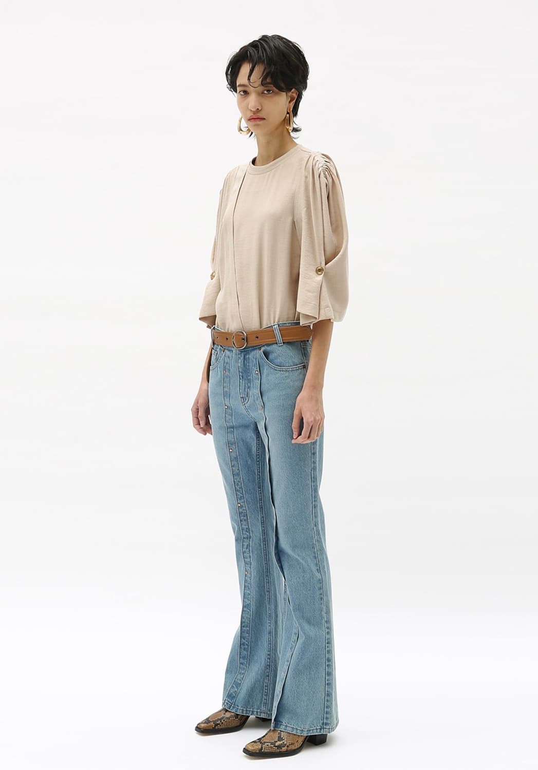 앤더슨벨 VENICE RIVET DENIM JEANS  상품이미지4