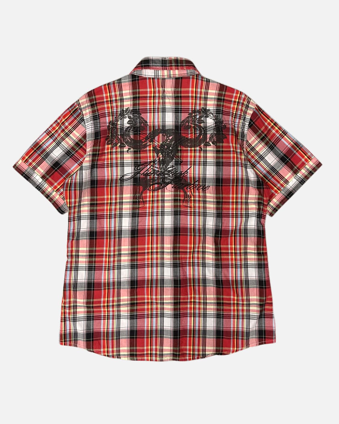 IKKA western check printing shirt 상품이미지5