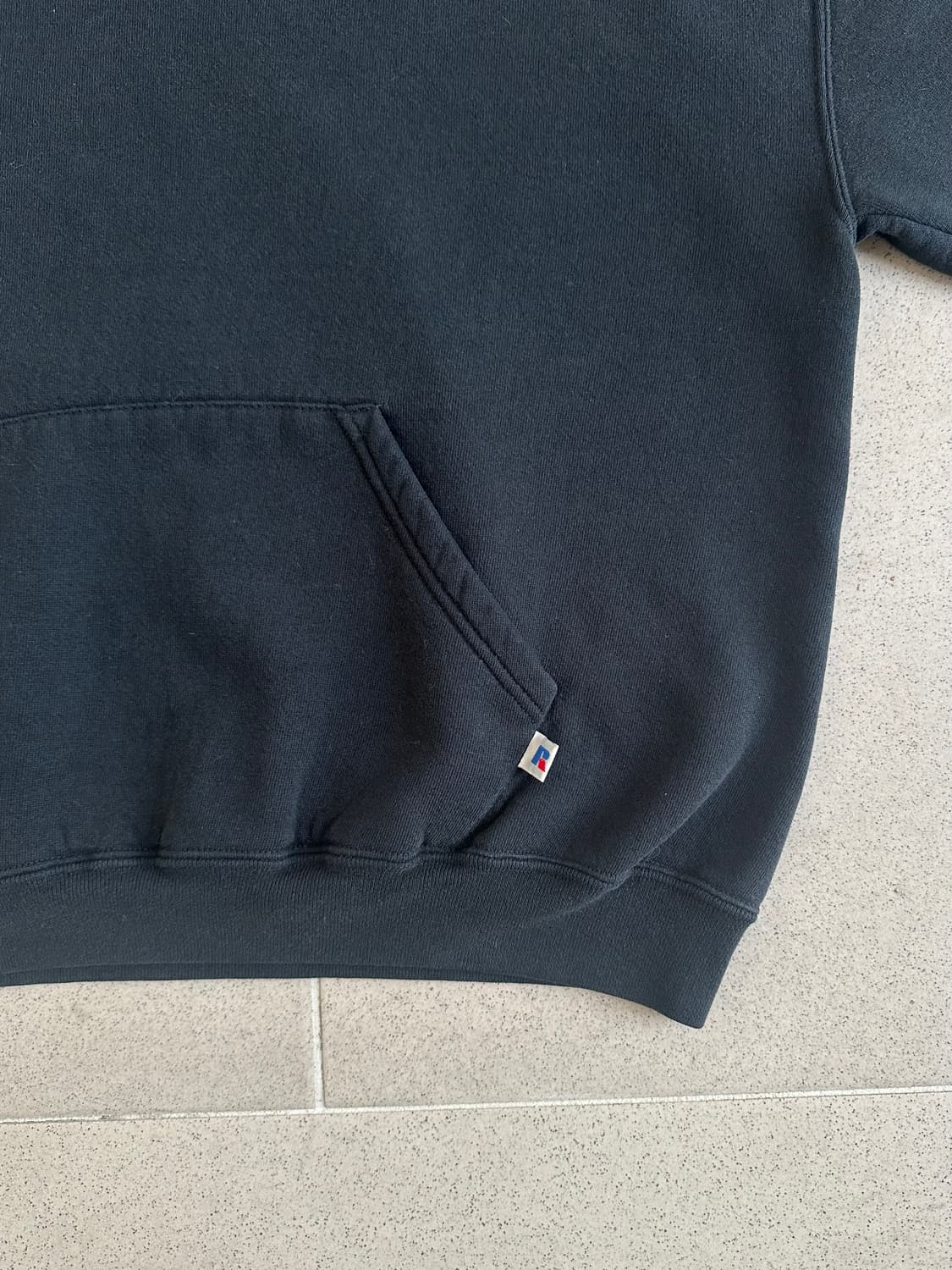 90s 빈티지 러셀 후드 블랙 L 상품이미지3