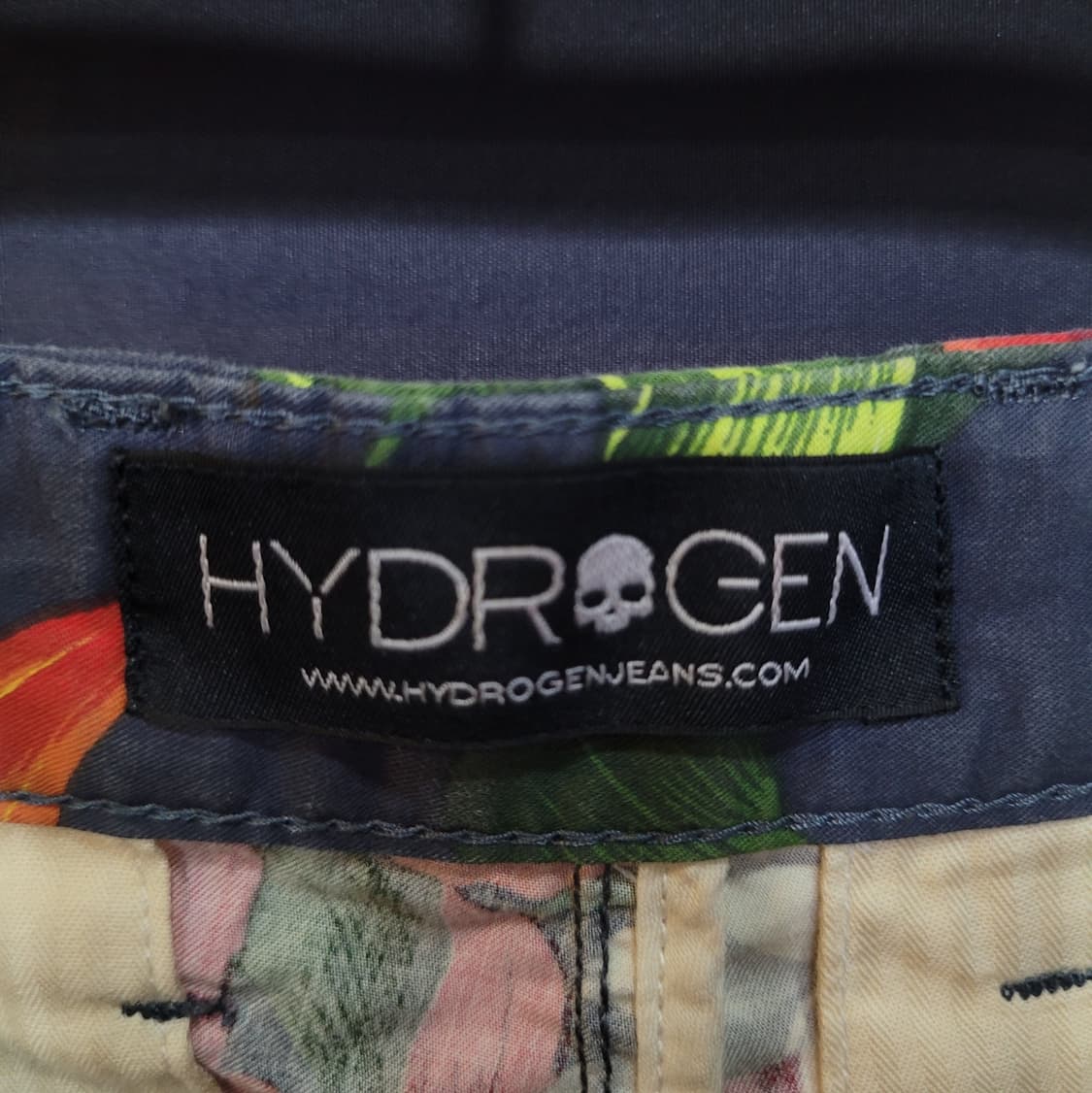 하이드로겐 Hydrogen 트로피컬 플로랄 패턴 카고 하프 팬츠 상품이미지6