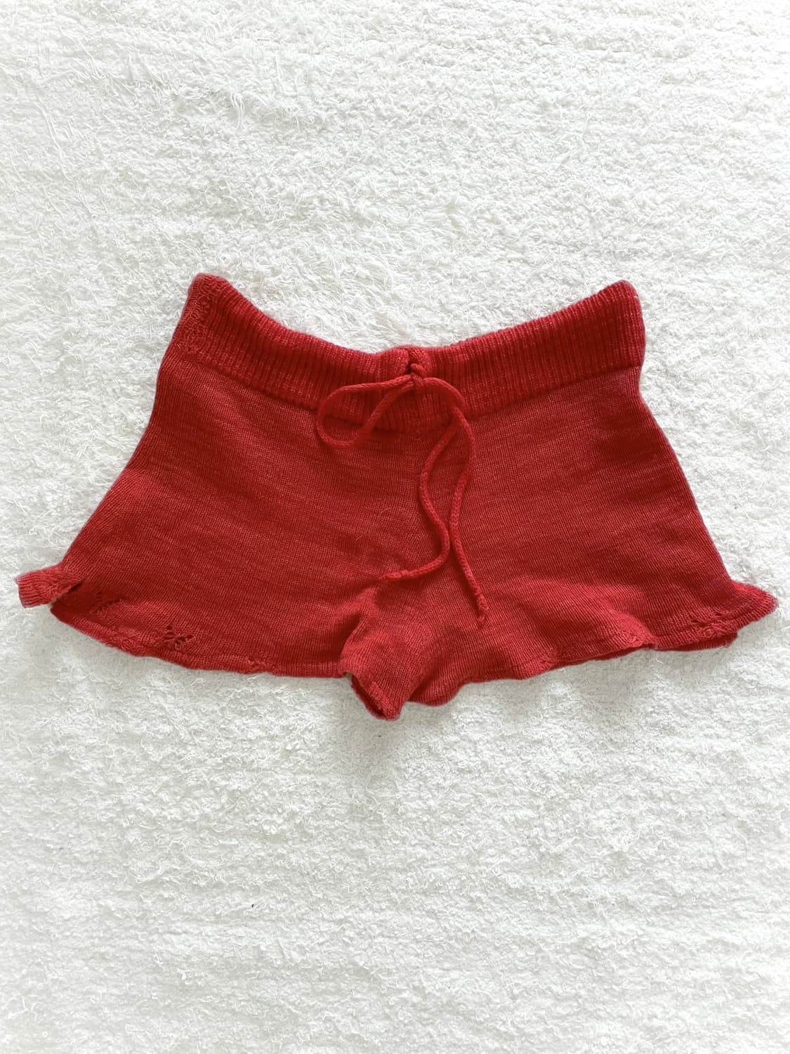 버터플라이 캐시미어 미니 쇼츠 상품이미지1