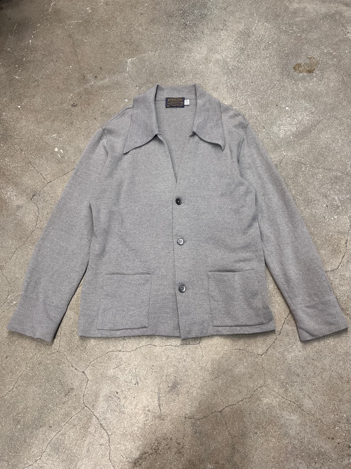90‘s  Pendleton Zephyr Wool Knit Jacket 상품이미지1