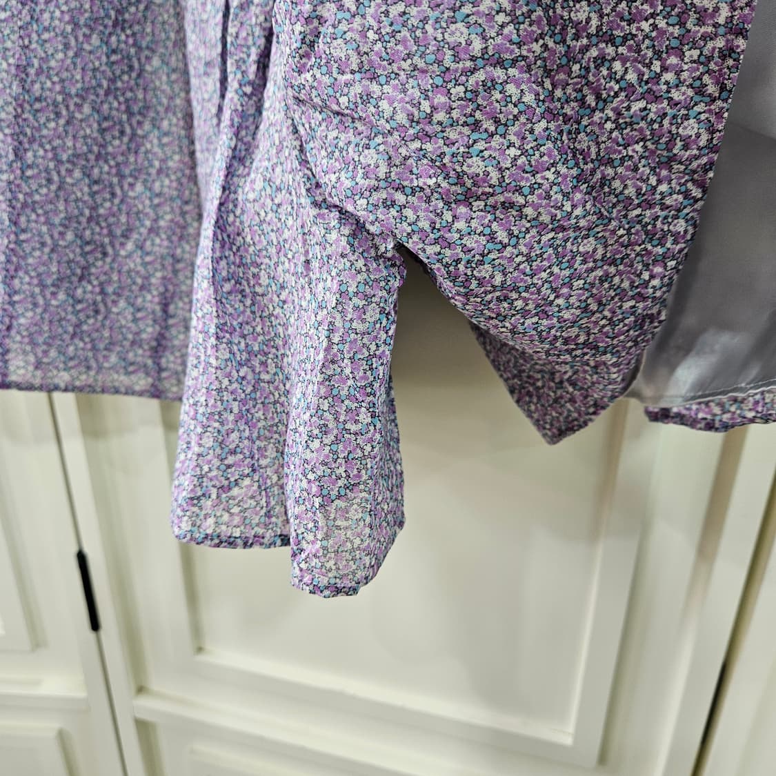 라일락 플라워 큐롯 팬츠 상품이미지5