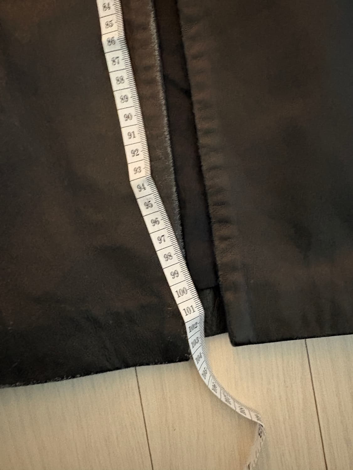 롱 레더 가죽 자켓 상품이미지2