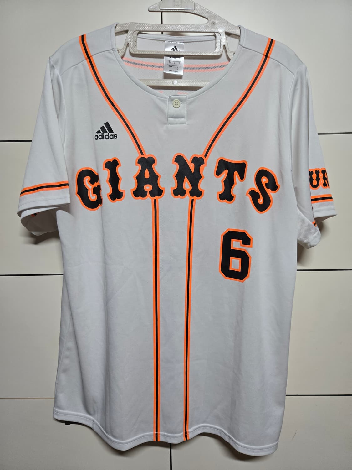 아디다스 NPB 요미우리 자이언츠 유니폼(L사이즈) 상품이미지2