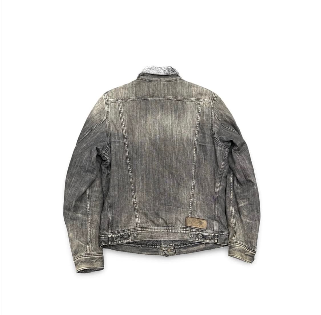 디젤 워싱 털 쉐르파 데님 자켓 (95) 상품이미지2