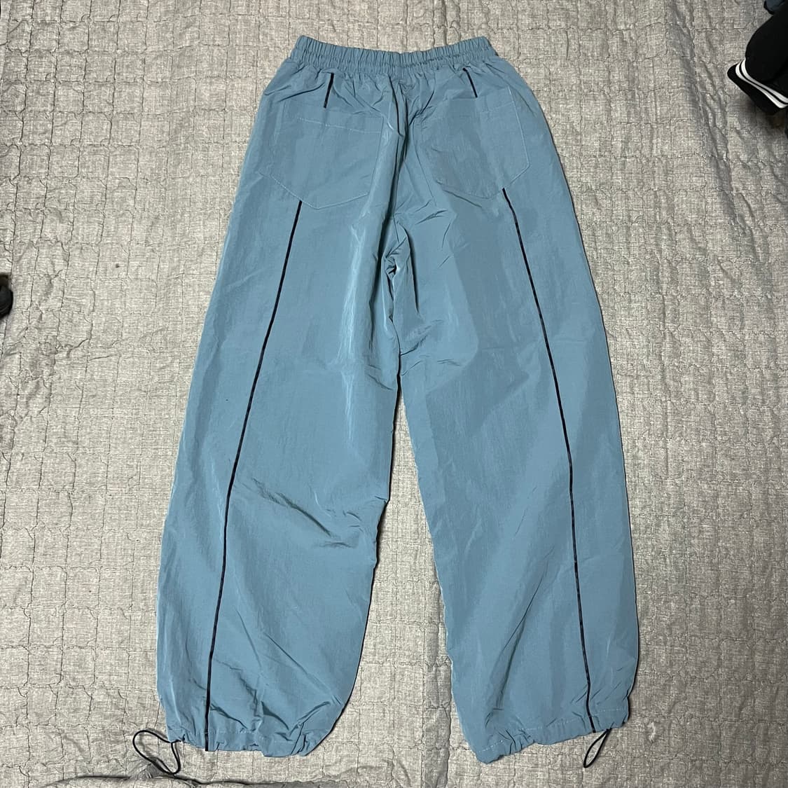 1993 스튜디오 파이핑 팬츠 FREE 조거 스트링 와이드 트랙 상품이미지4