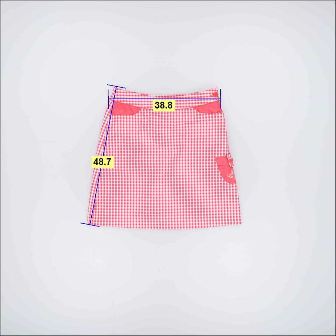 67-90 그린조이 체크 치마바지 0518H 상품이미지5