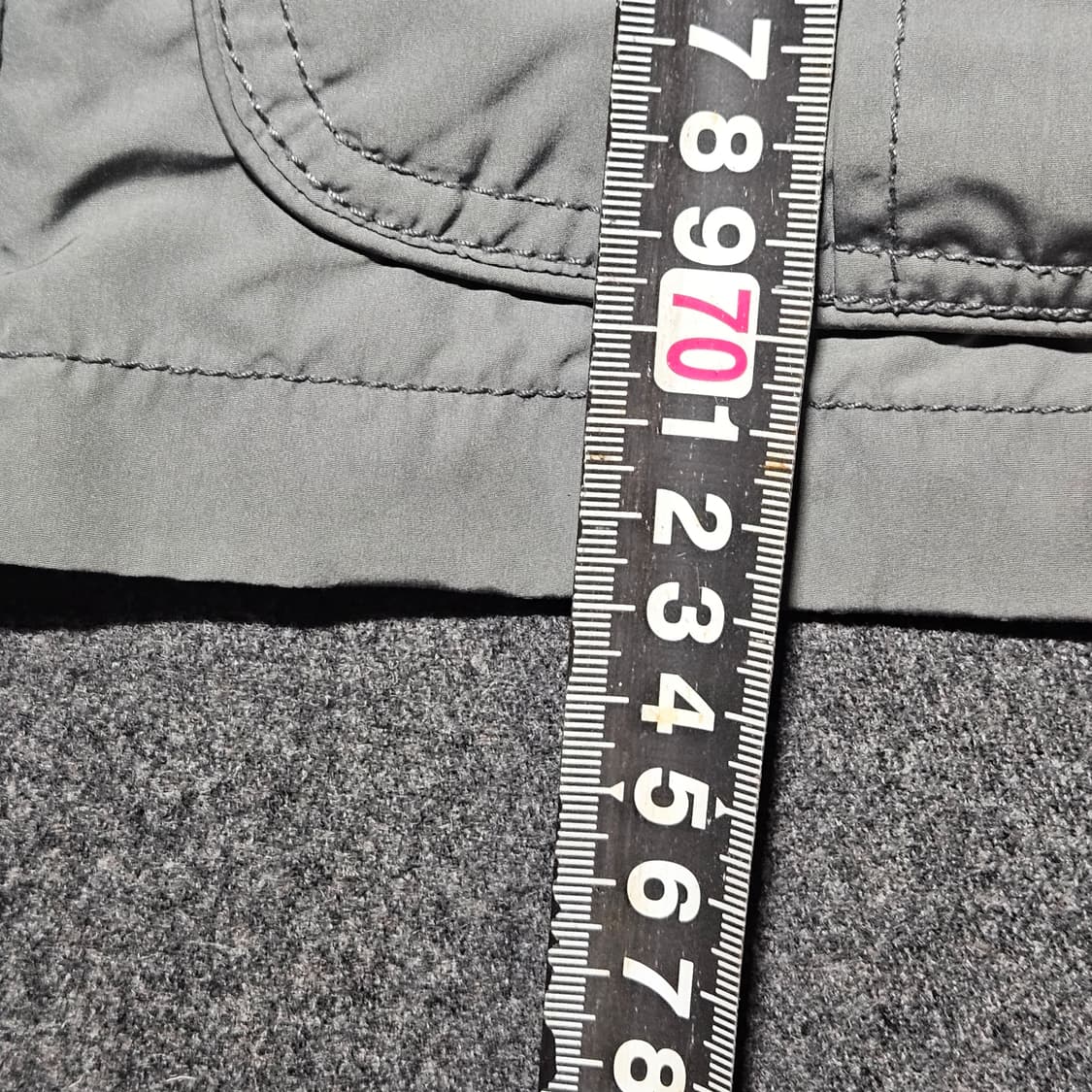 타미힐피거 포켓 야상 자켓 S 회색 상품이미지9